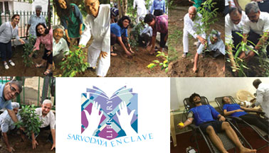 Green Fingers, Sarvodaya Library & Save a Life