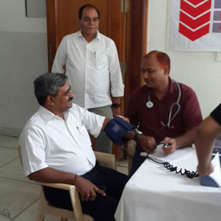 Blood Donation Camp Held in Sarvodaya Enclave