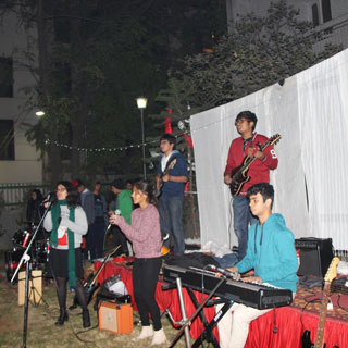 Musical Evening at Childrens Park Played by Band Ahsaas
