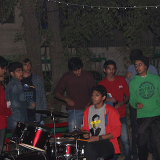 Musical Evening at Childrens Park Played by Band Ahsaas