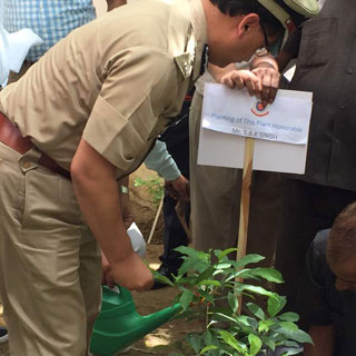 Inauguration of new crime branch office of Delhi police June 2017