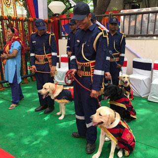 Inauguration of new crime branch office of Delhi police June 2017