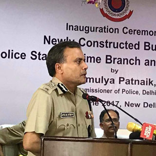 Inauguration of new crime branch office of Delhi police June 2017