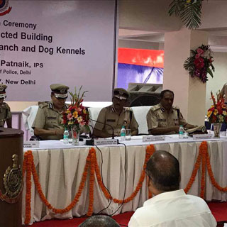Inauguration of new crime branch office of Delhi police June 2017